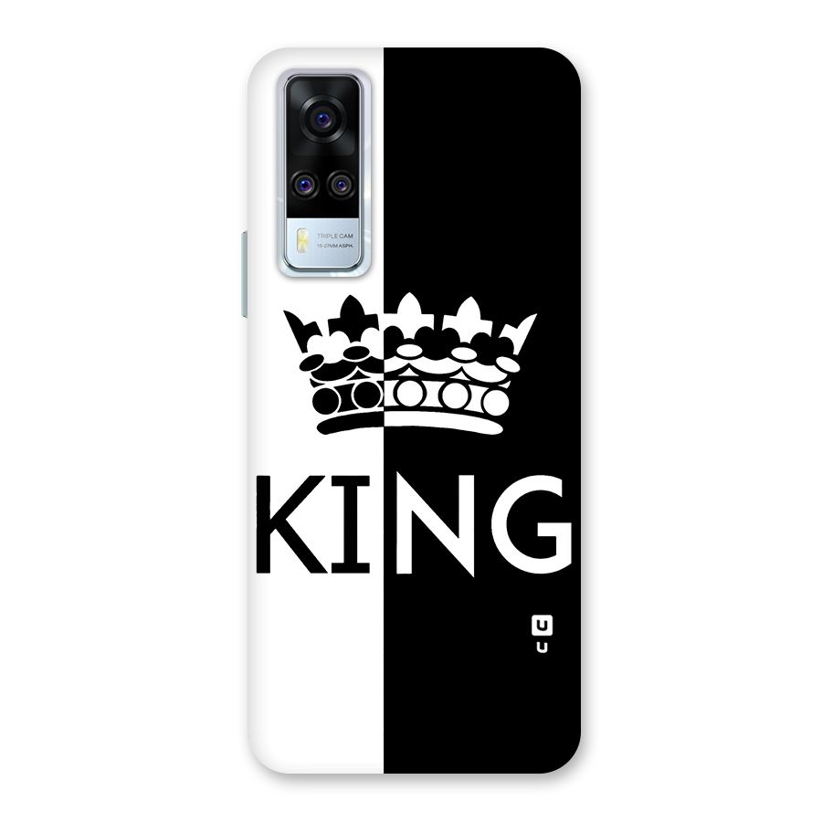Aesthetic Crown King Back Case for Vivo Y31