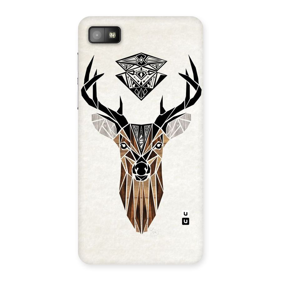 Aesthetic Deer Design Back Case for Blackberry Z10