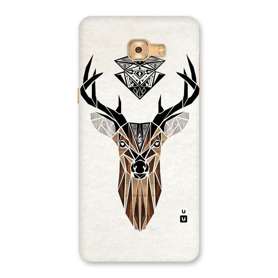 Aesthetic Deer Design Back Case for Galaxy C9 Pro