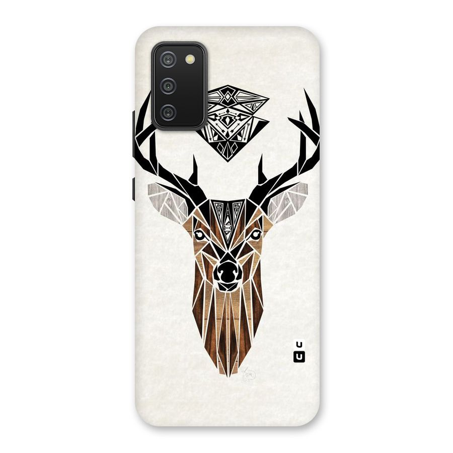 Aesthetic Deer Design Back Case for Galaxy M02s