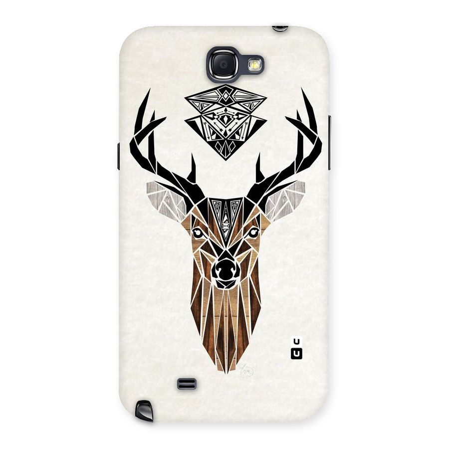 Aesthetic Deer Design Back Case for Galaxy Note 2
