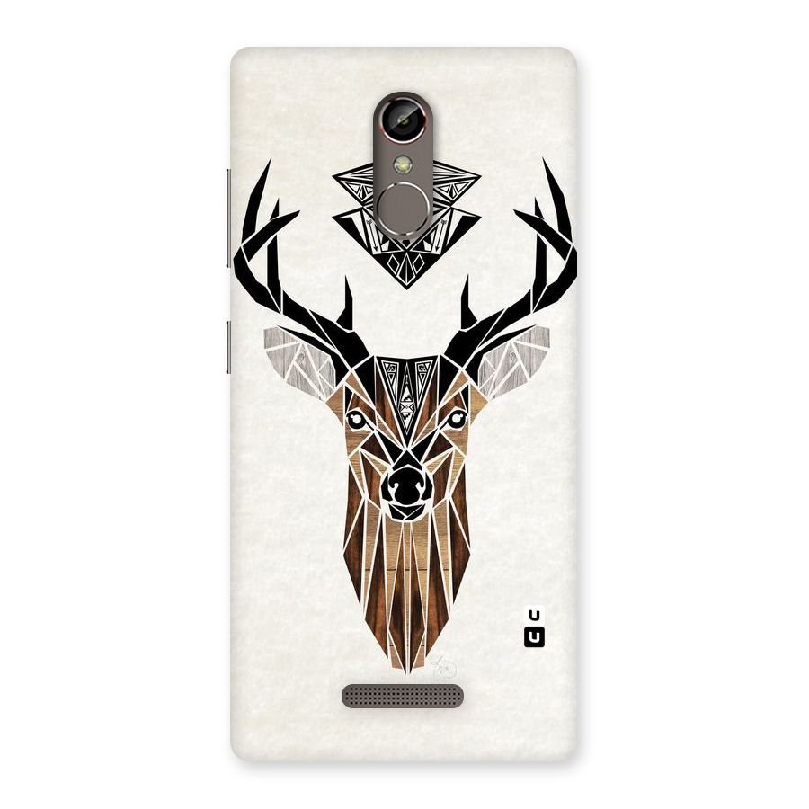 Aesthetic Deer Design Back Case for Gionee S6s