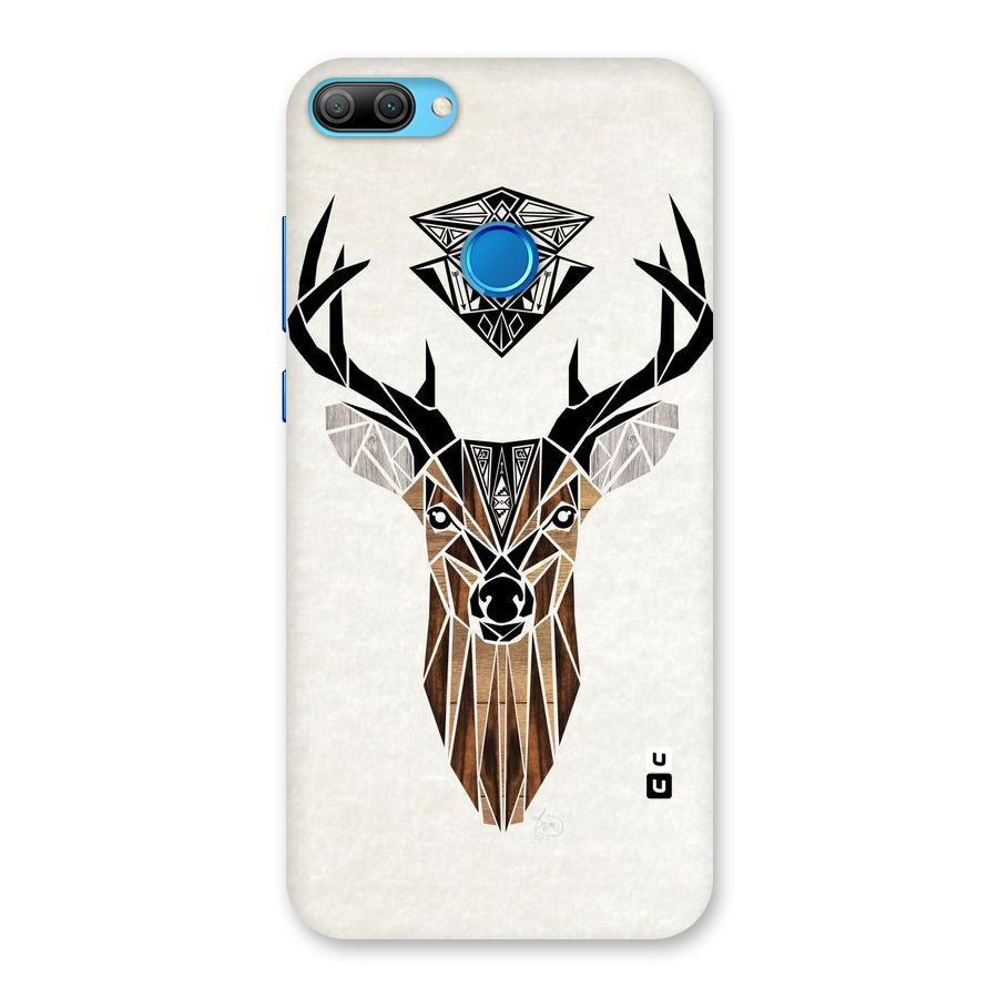 Aesthetic Deer Design Back Case for Honor 9N