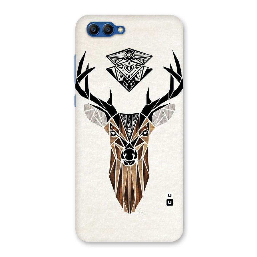 Aesthetic Deer Design Back Case for Honor View 10