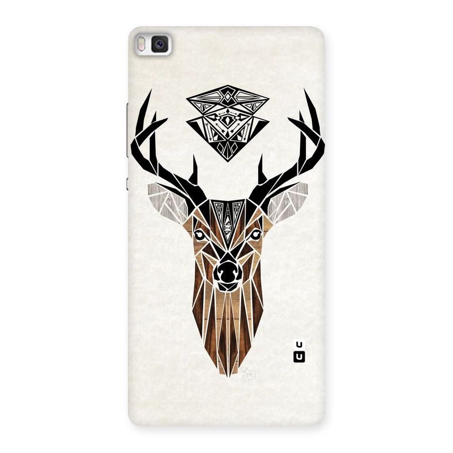 Aesthetic Deer Design Back Case for Huawei P8