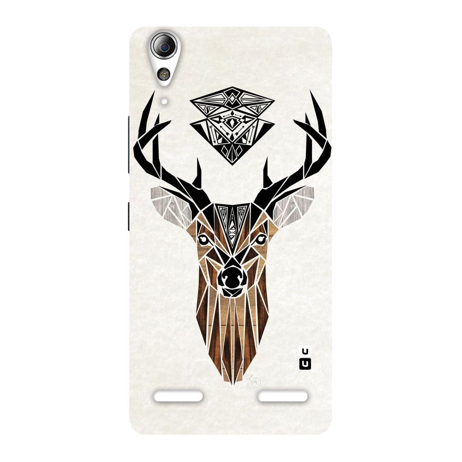 Aesthetic Deer Design Back Case for Lenovo A6000