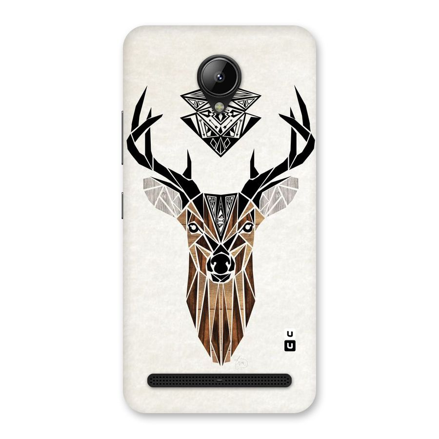 Aesthetic Deer Design Back Case for Lenovo C2