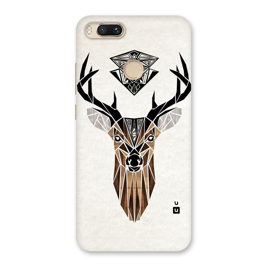 Aesthetic Deer Design Back Case for Mi A1