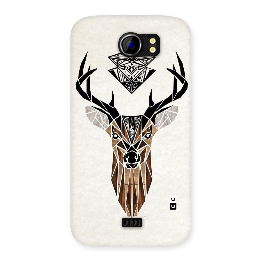 Aesthetic Deer Design Back Case for Micromax Canvas 2 A110