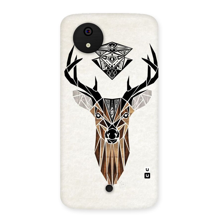 Aesthetic Deer Design Back Case for Micromax Canvas A1
