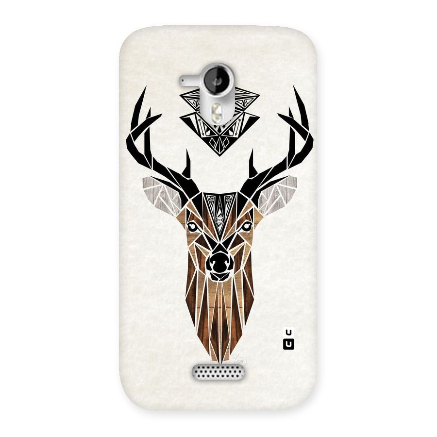 Aesthetic Deer Design Back Case for Micromax Canvas HD A116