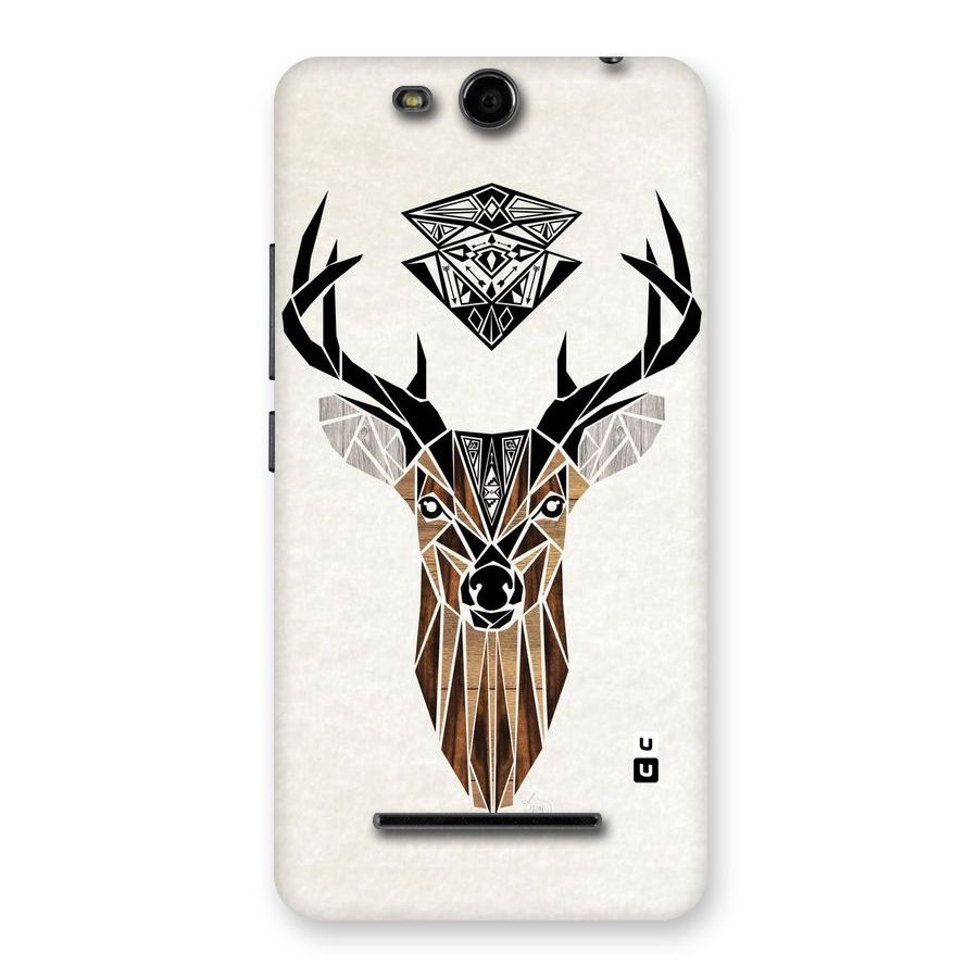 Aesthetic Deer Design Back Case for Micromax Canvas Juice 3 Q392
