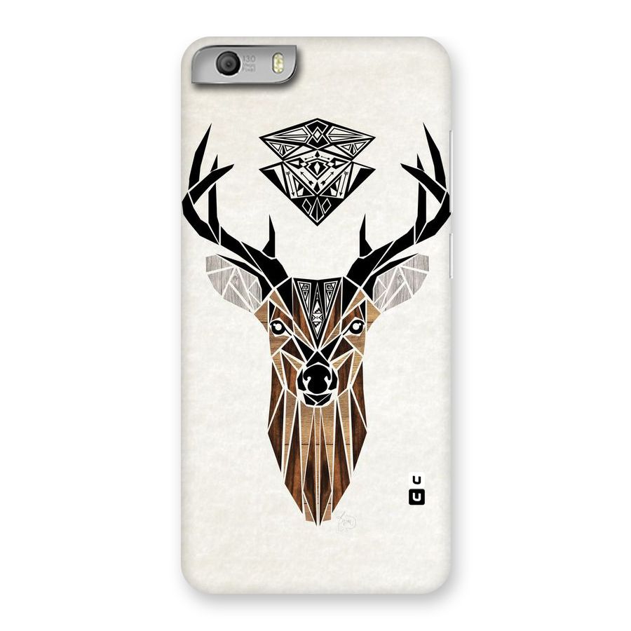Aesthetic Deer Design Back Case for Micromax Canvas Knight 2