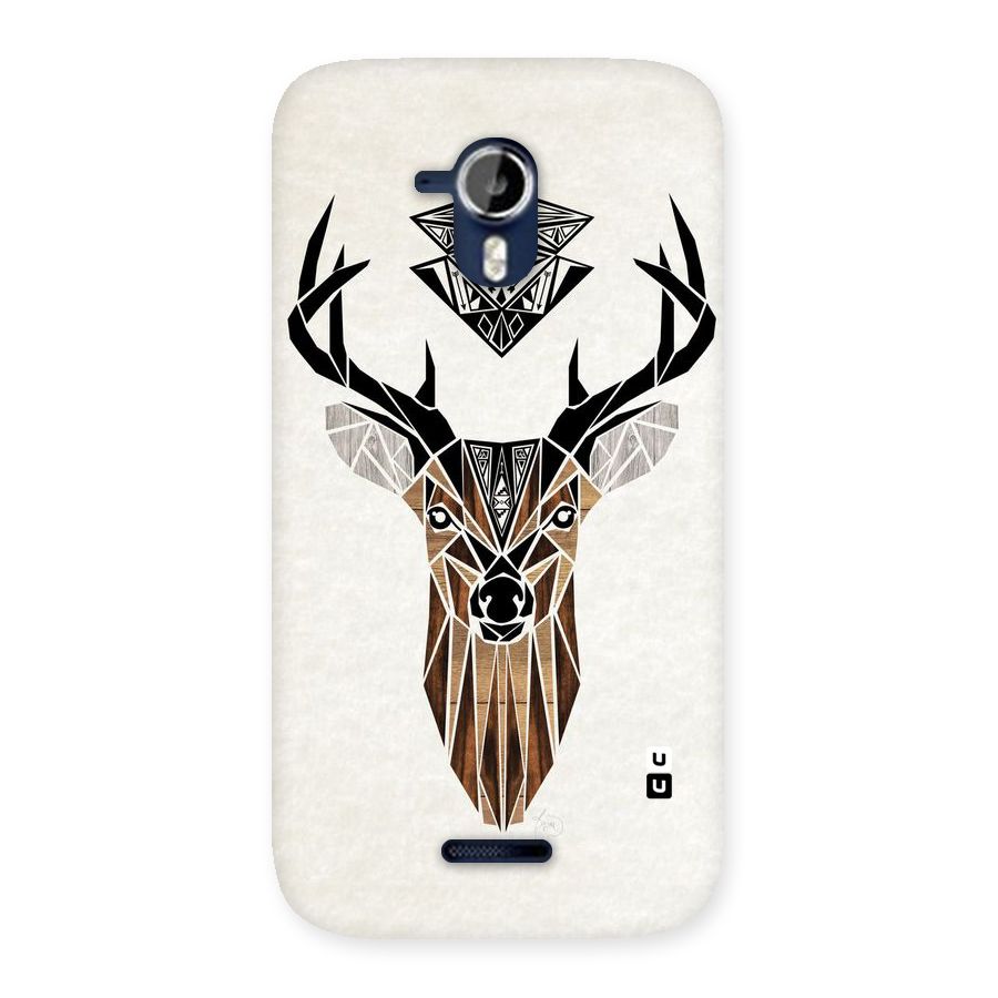 Aesthetic Deer Design Back Case for Micromax Canvas Magnus A117