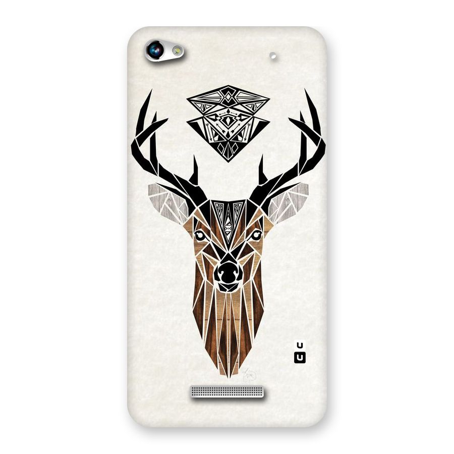 Aesthetic Deer Design Back Case for Micromax Hue 2