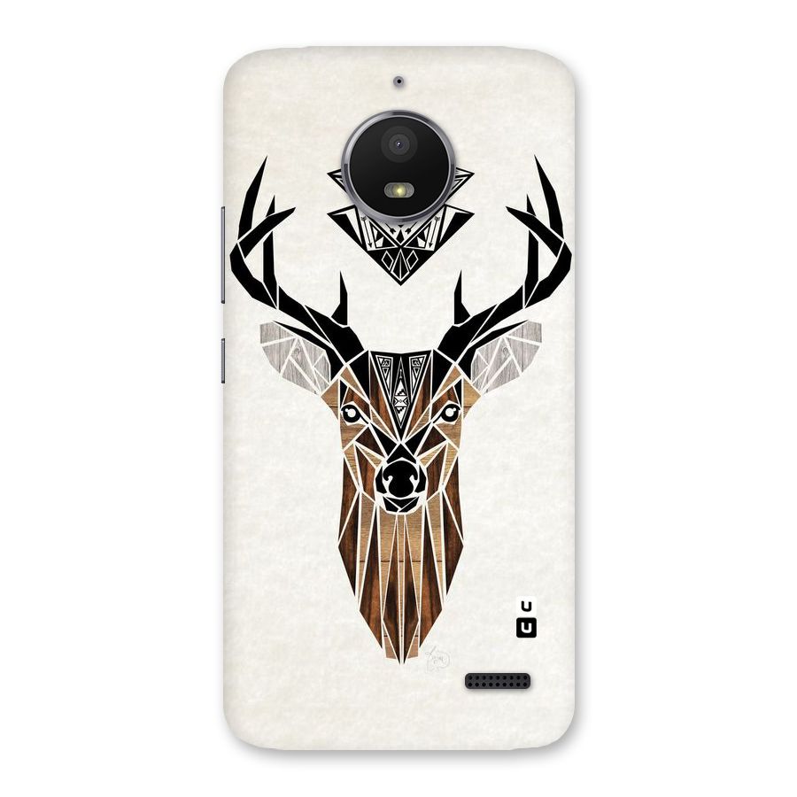 Aesthetic Deer Design Back Case for Moto E4