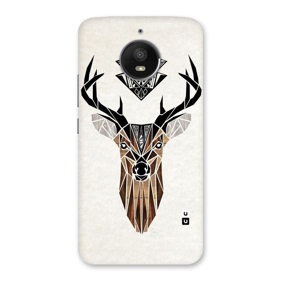 Aesthetic Deer Design Back Case for Moto E4 Plus