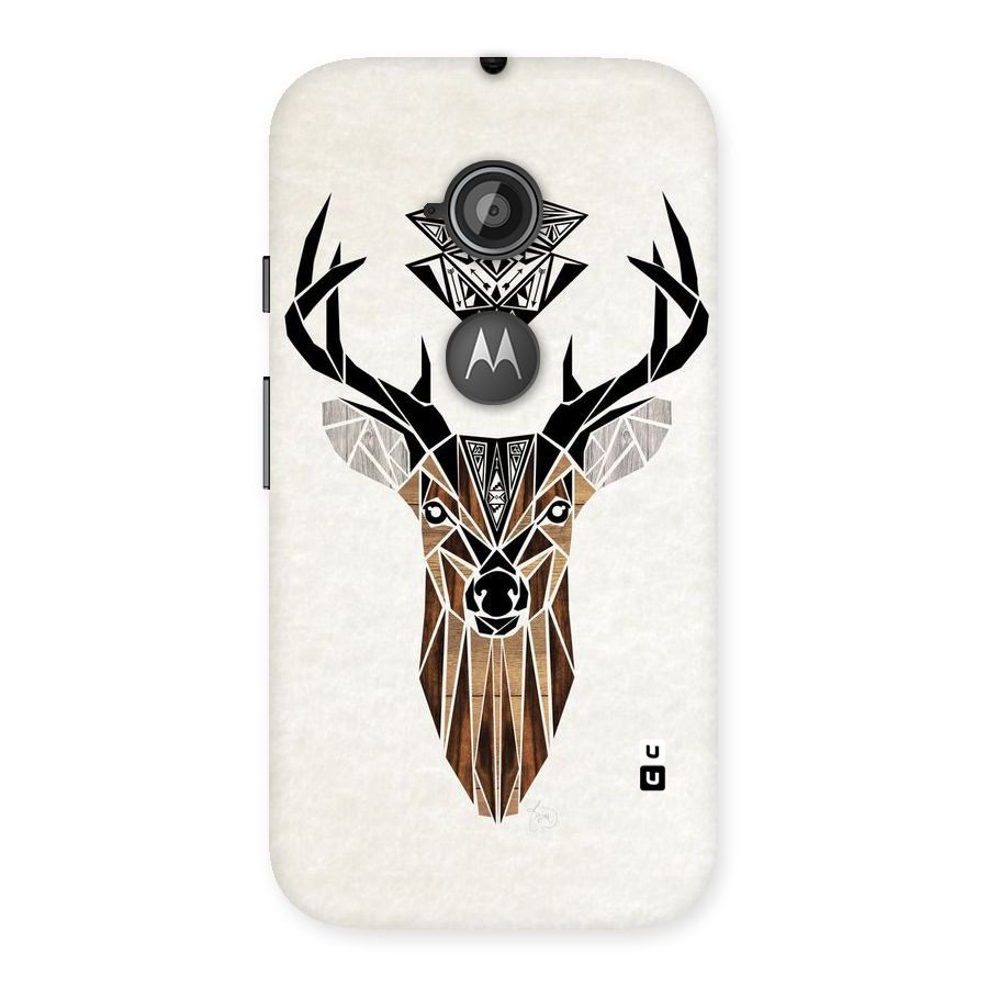 Aesthetic Deer Design Back Case for Moto E 2nd Gen