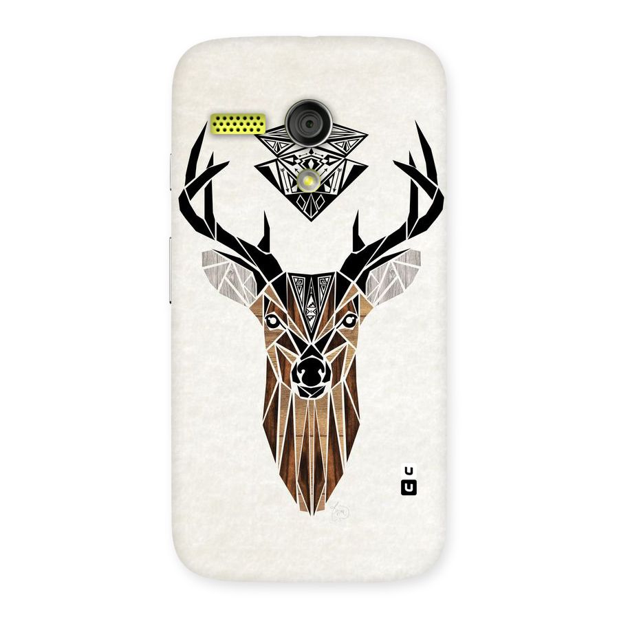 Aesthetic Deer Design Back Case for Moto G