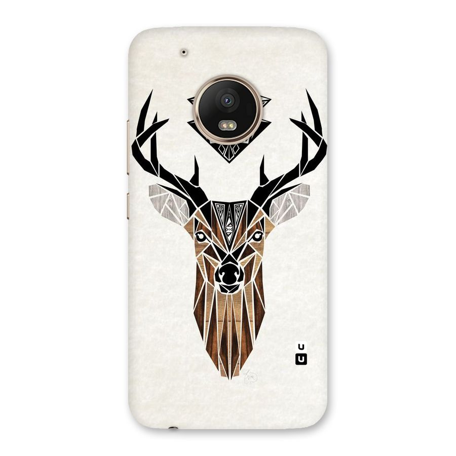 Aesthetic Deer Design Back Case for Moto G5 Plus