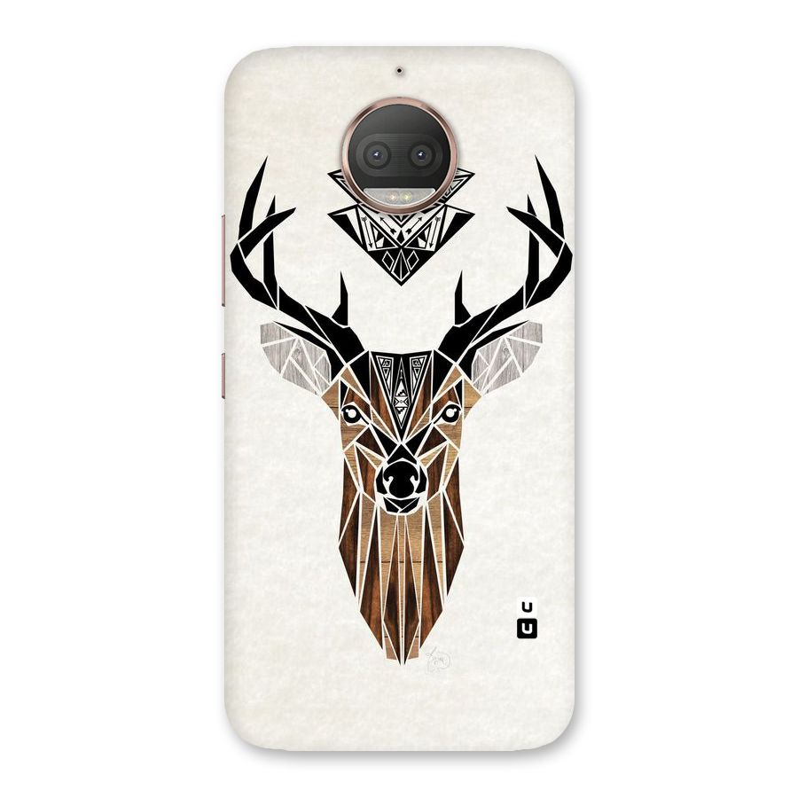 Aesthetic Deer Design Back Case for Moto G5s Plus