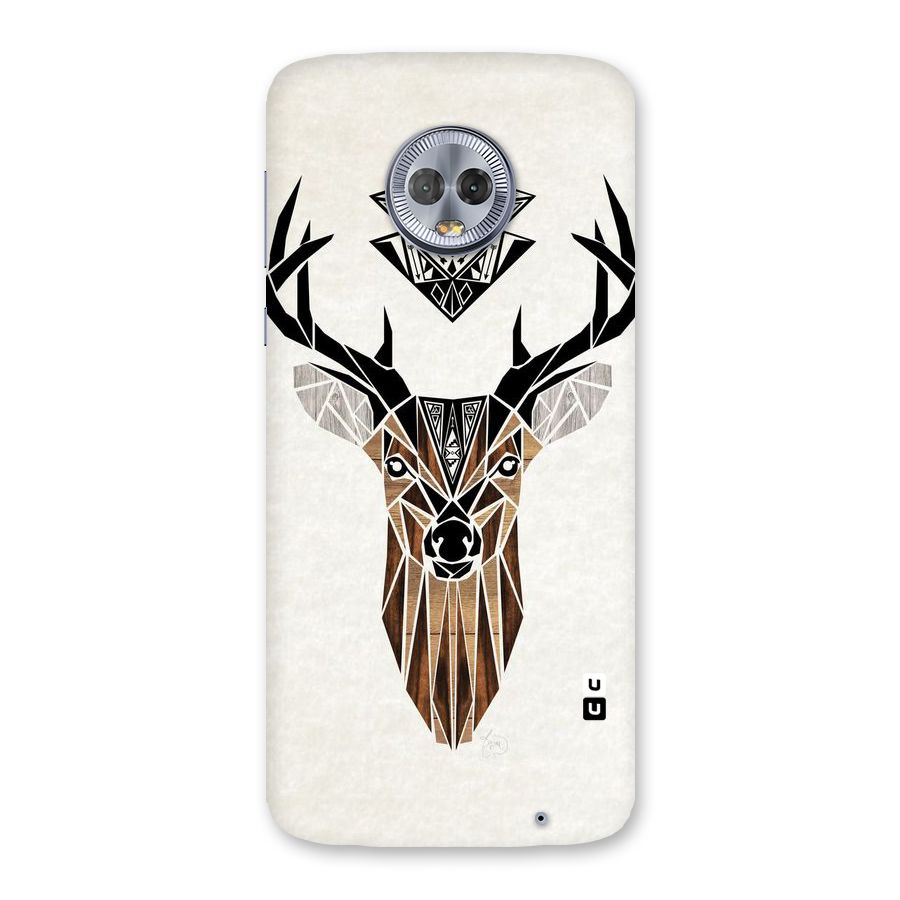 Aesthetic Deer Design Back Case for Moto G6 Plus