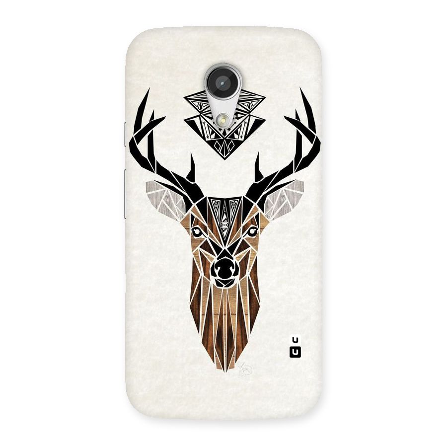 Aesthetic Deer Design Back Case for Moto G 2nd Gen