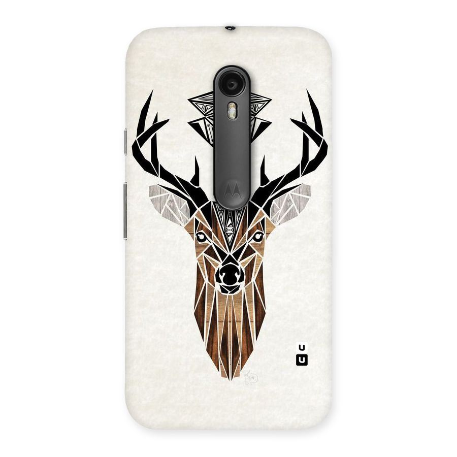 Aesthetic Deer Design Back Case for Moto G Turbo