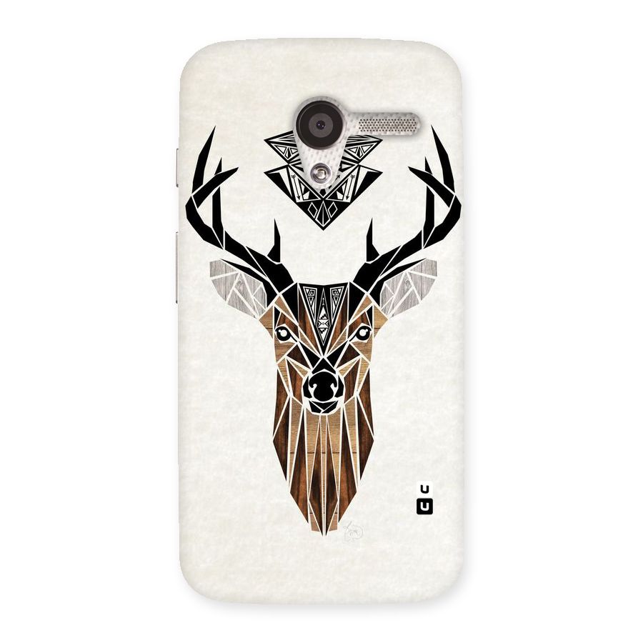 Aesthetic Deer Design Back Case for Moto X