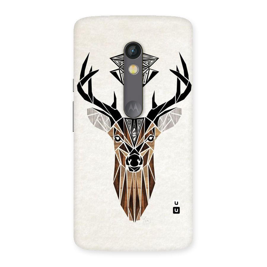 Aesthetic Deer Design Back Case for Moto X Play