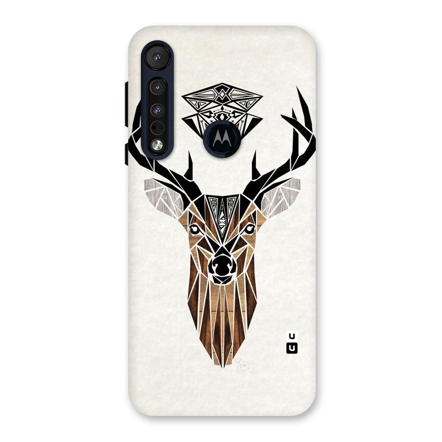 Aesthetic Deer Design Back Case for Motorola One Macro