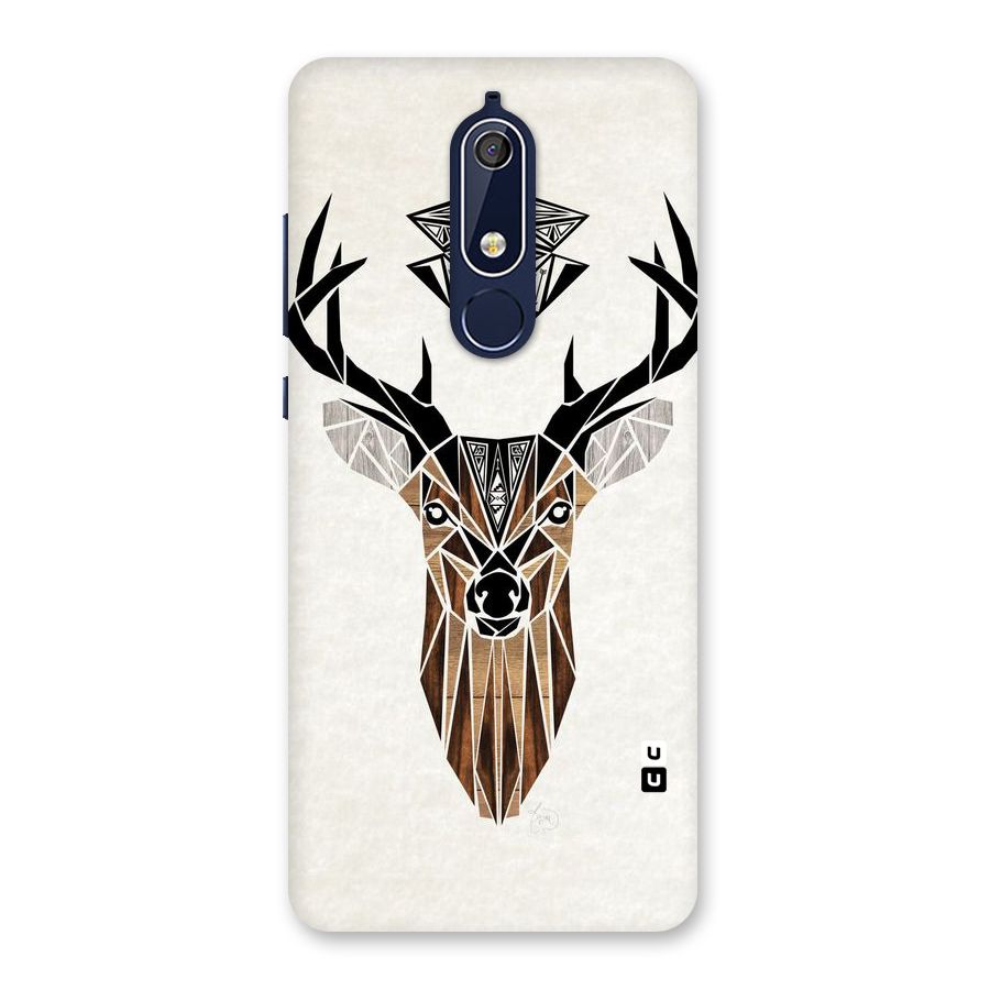 Aesthetic Deer Design Back Case for Nokia 5.1