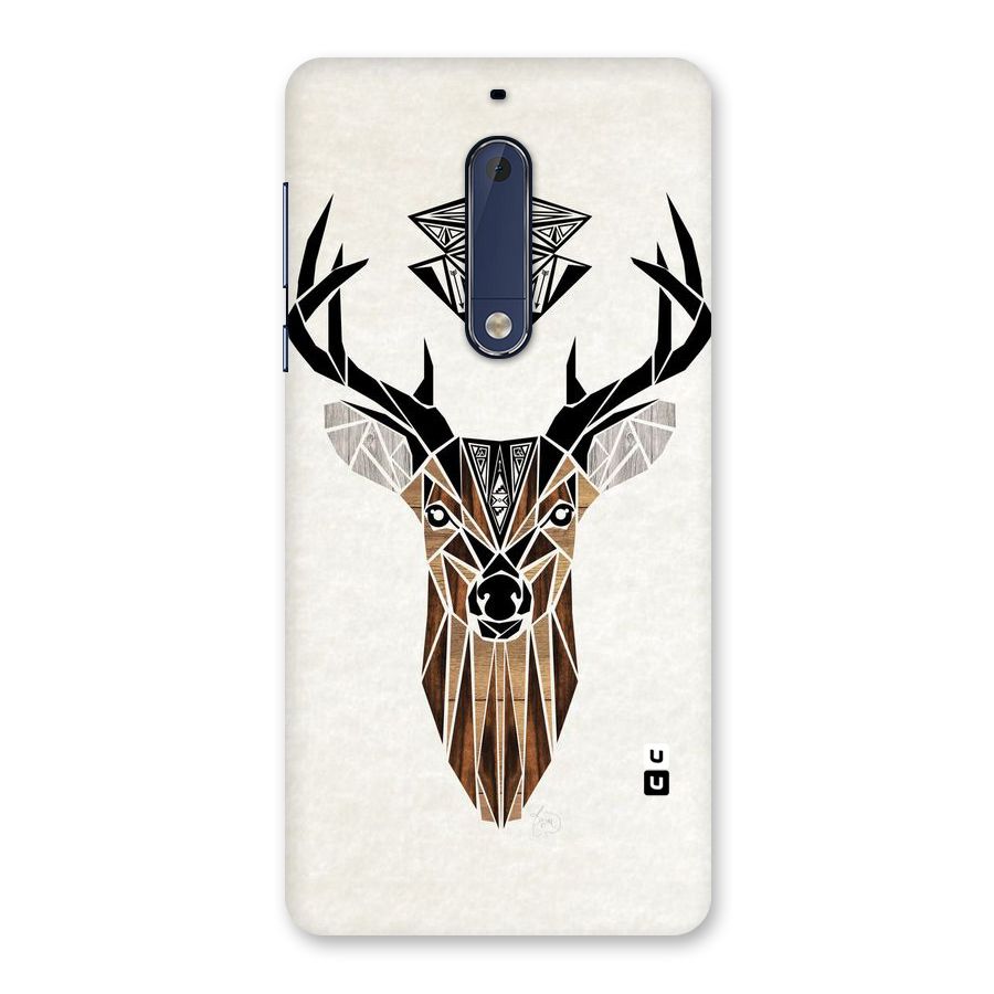 Aesthetic Deer Design Back Case for Nokia 5
