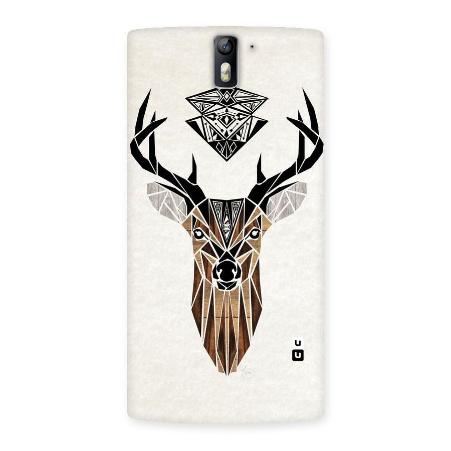 Aesthetic Deer Design Back Case for One Plus One