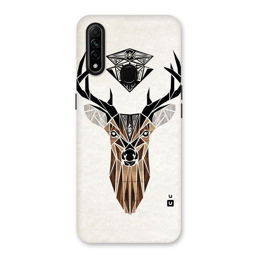 Aesthetic Deer Design Back Case for Oppo A31