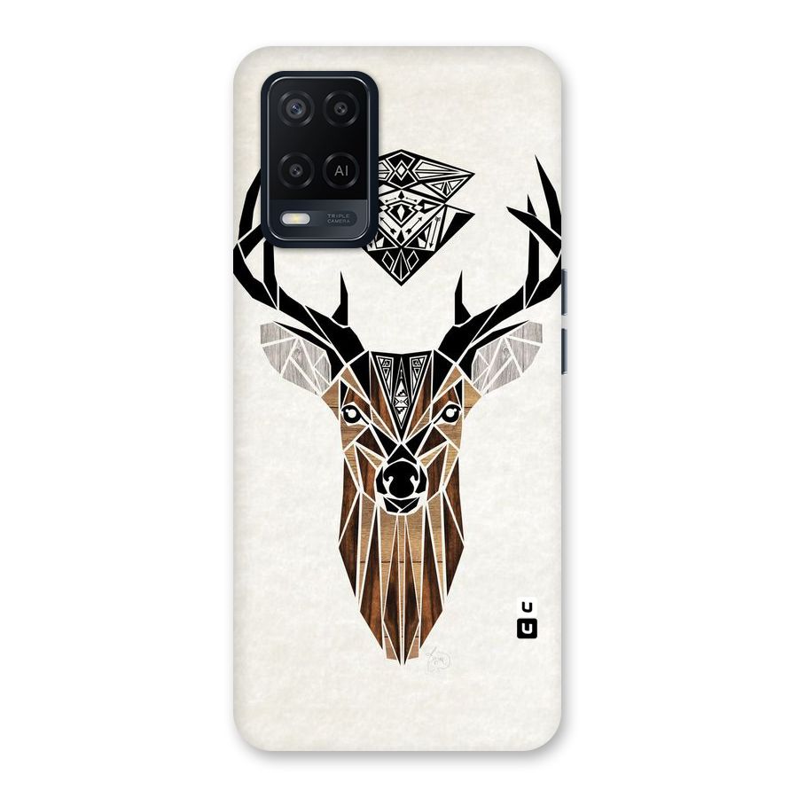 Aesthetic Deer Design Back Case for Oppo A54
