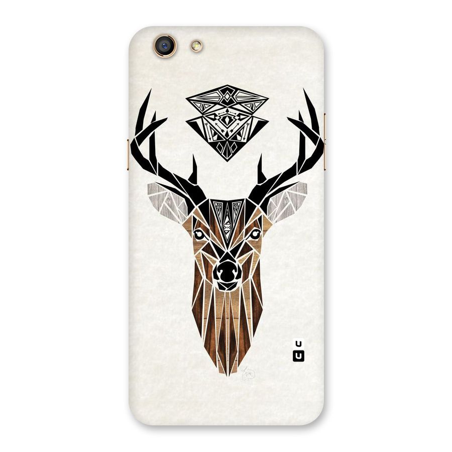 Aesthetic Deer Design Back Case for Oppo F3