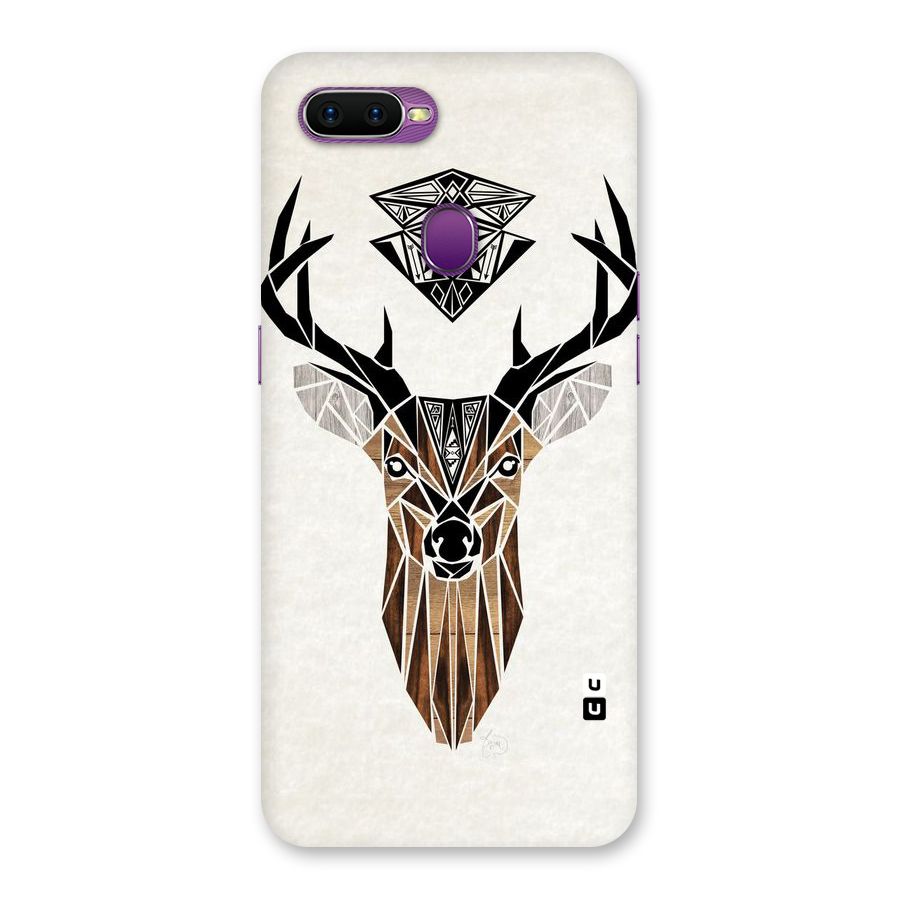 Aesthetic Deer Design Back Case for Oppo F9