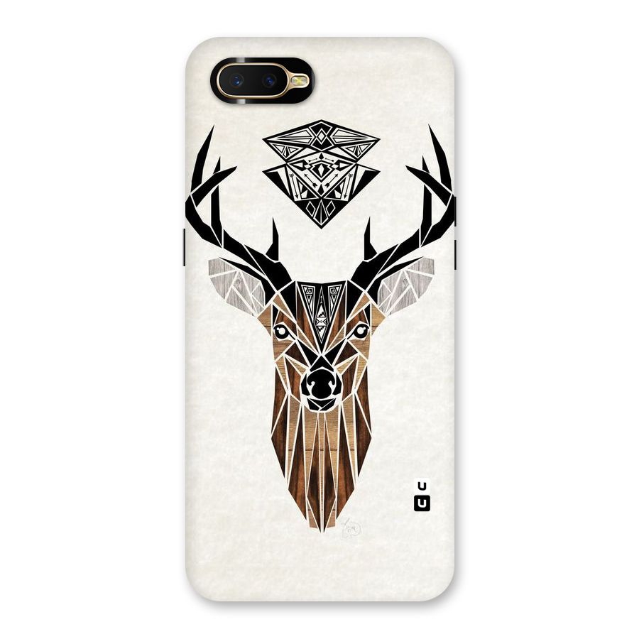 Aesthetic Deer Design Back Case for Oppo K1