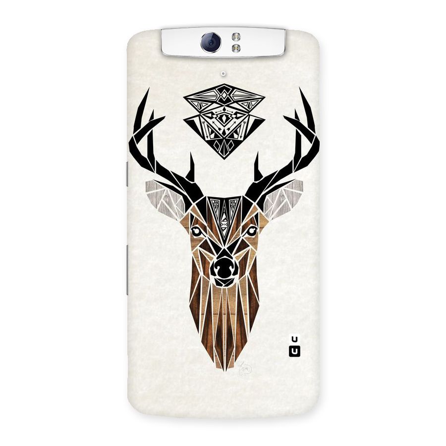 Aesthetic Deer Design Back Case for Oppo N1