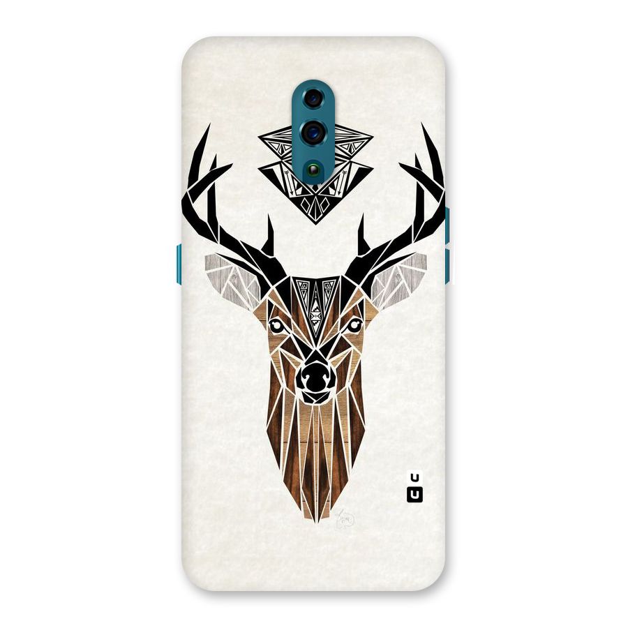 Aesthetic Deer Design Back Case for Oppo Reno