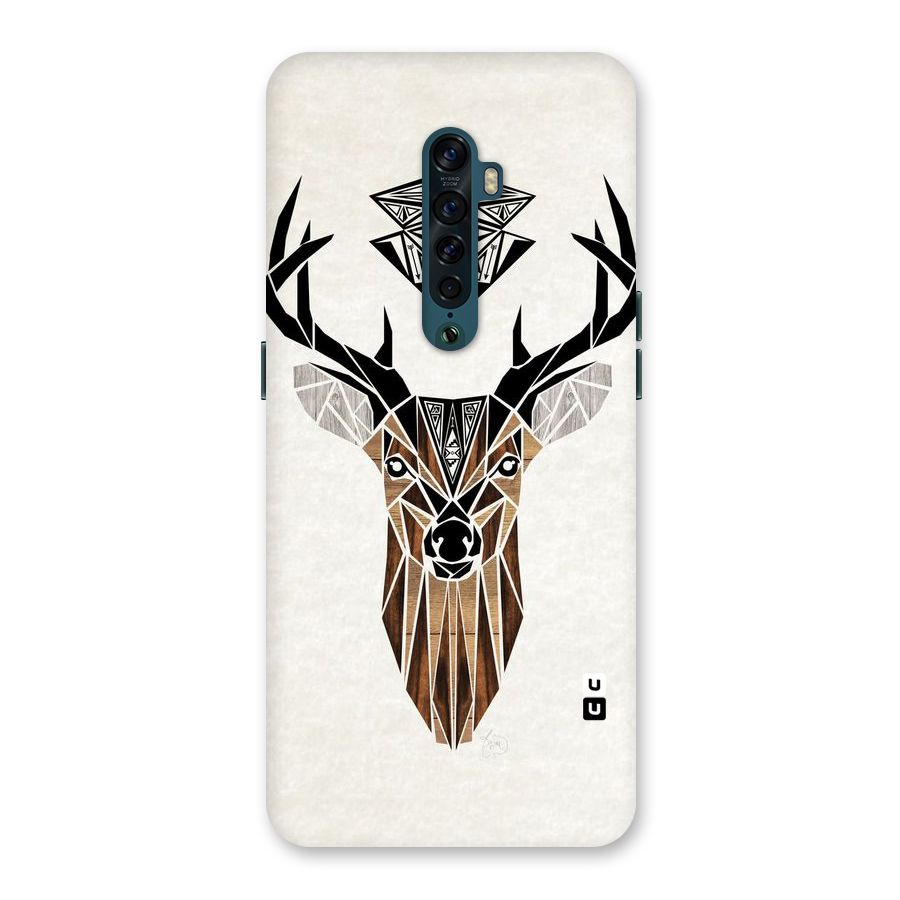 Aesthetic Deer Design Back Case for Oppo Reno2
