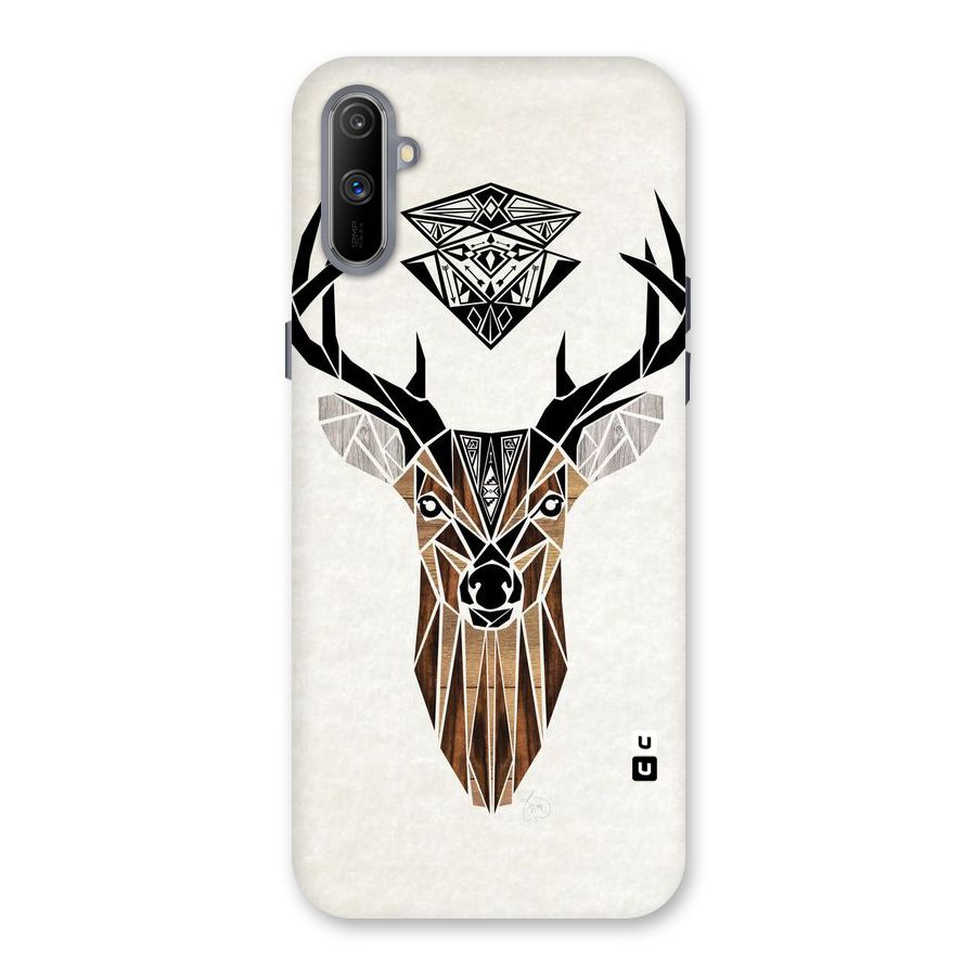 Aesthetic Deer Design Back Case for Realme C3