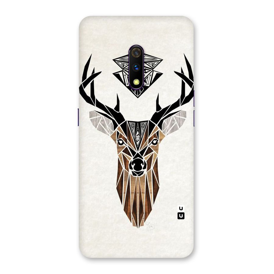 Aesthetic Deer Design Back Case for Realme X