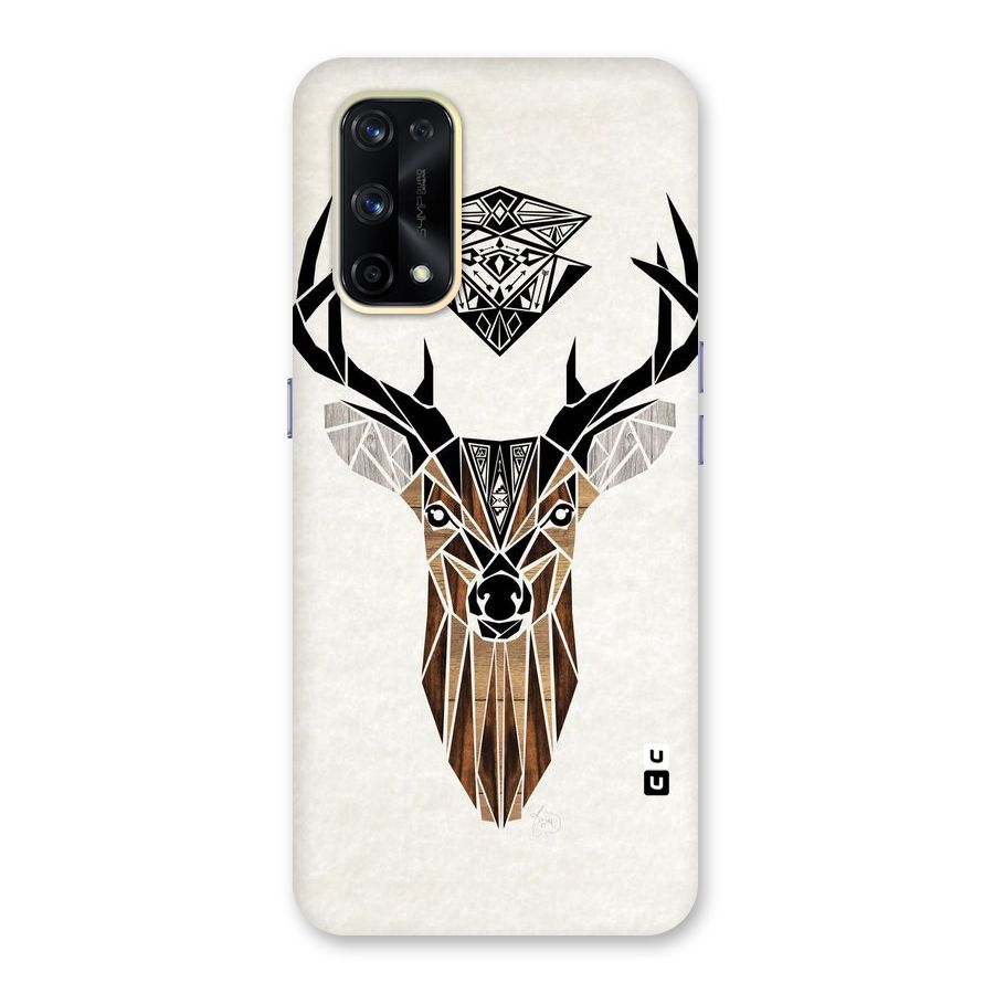 Aesthetic Deer Design Glass Back Case for Realme X7 Pro