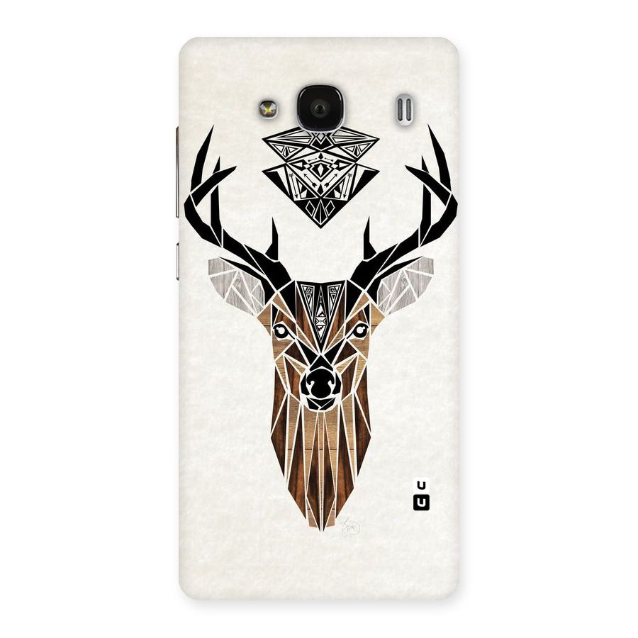 Aesthetic Deer Design Back Case for Redmi 2