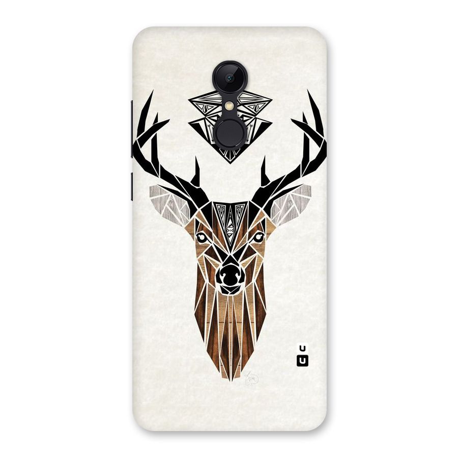 Aesthetic Deer Design Back Case for Redmi 5