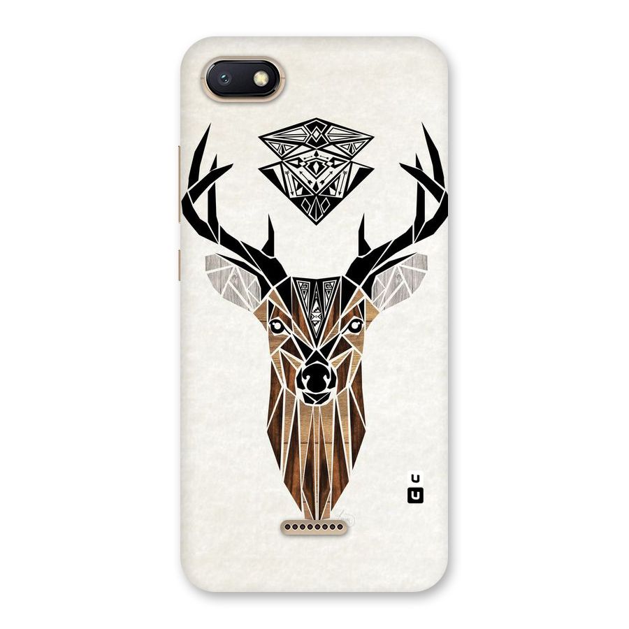 Aesthetic Deer Design Back Case for Redmi 6A