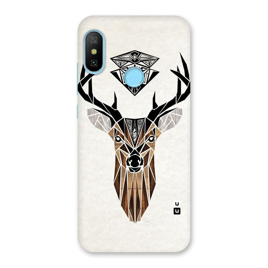 Aesthetic Deer Design Back Case for Redmi 6 Pro