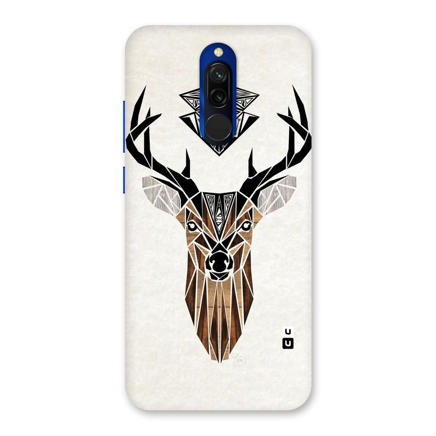 Aesthetic Deer Design Back Case for Redmi 8